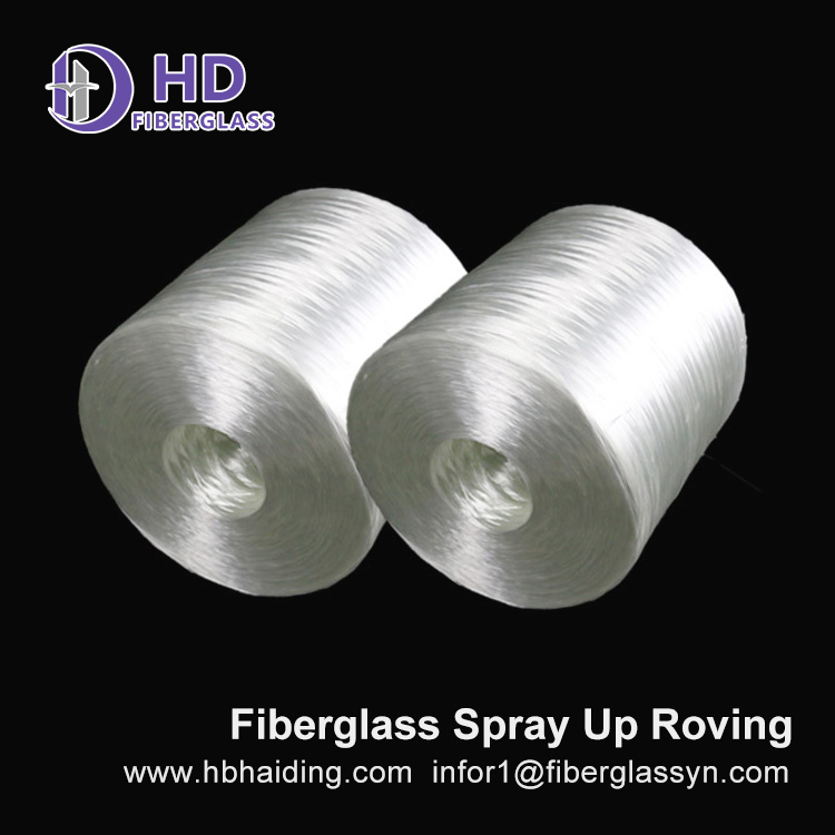 Alkali Resistant Fiberglass Spray Up Roving 2400Tex Glass Fiber Roving