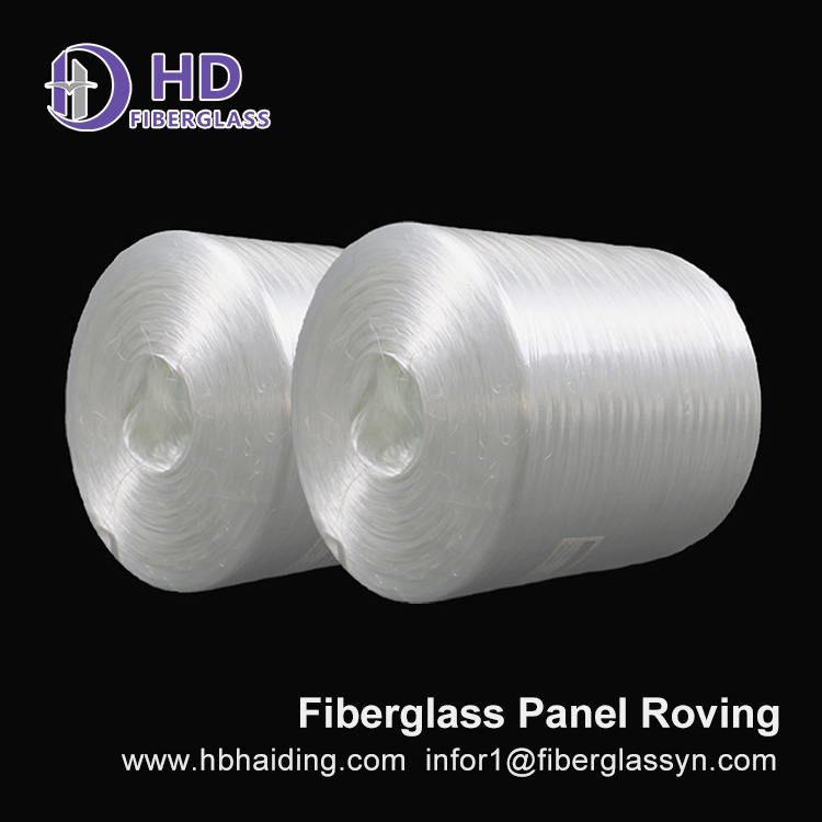 Factory Direct Sales 4800 Tex E-glass Fiberglass Reinforced Panel Roving for FRP Panel