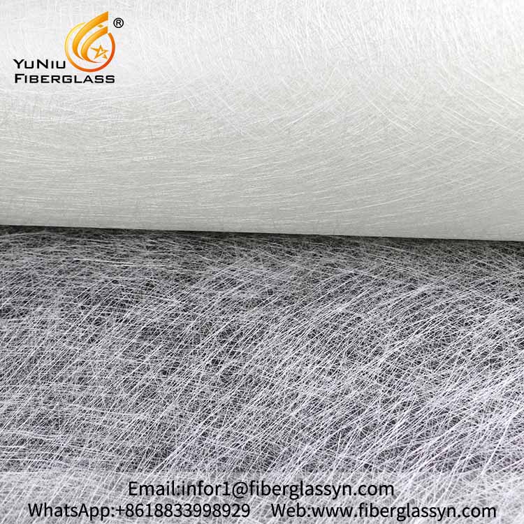 Emulsion or Powder e-glass fiberglass chopped strand mat