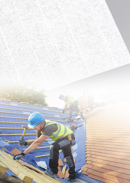 Fiberglass roofing mat