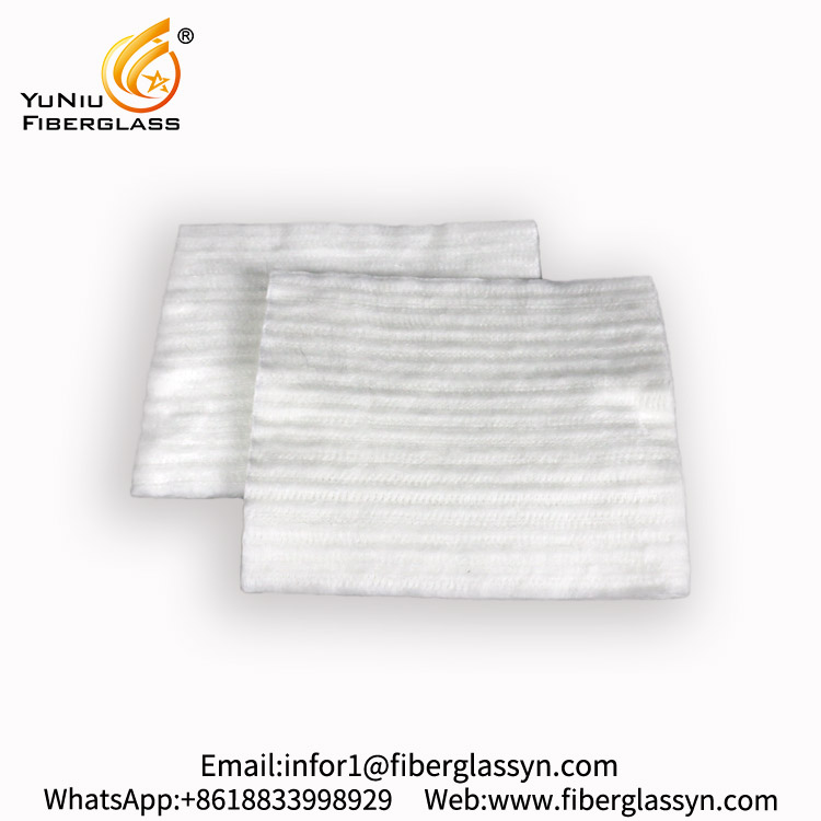 Fiberglass mat E-Glass Fiberglass Needle Mat used Sound insulation fiber mat for muffler