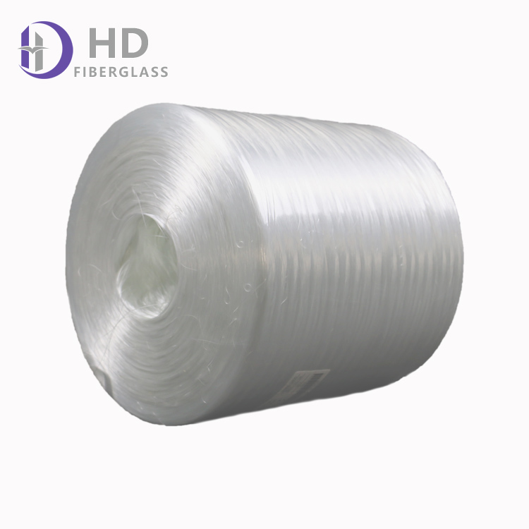 Good Fiber Dispersion And Good Cutting Dispersion High Strength Good Compatibility With Resin Fiberglass Panle Roving 