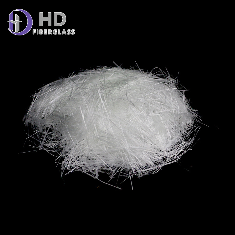 The raw material of electronic yarn glass fiber chopped yarn
