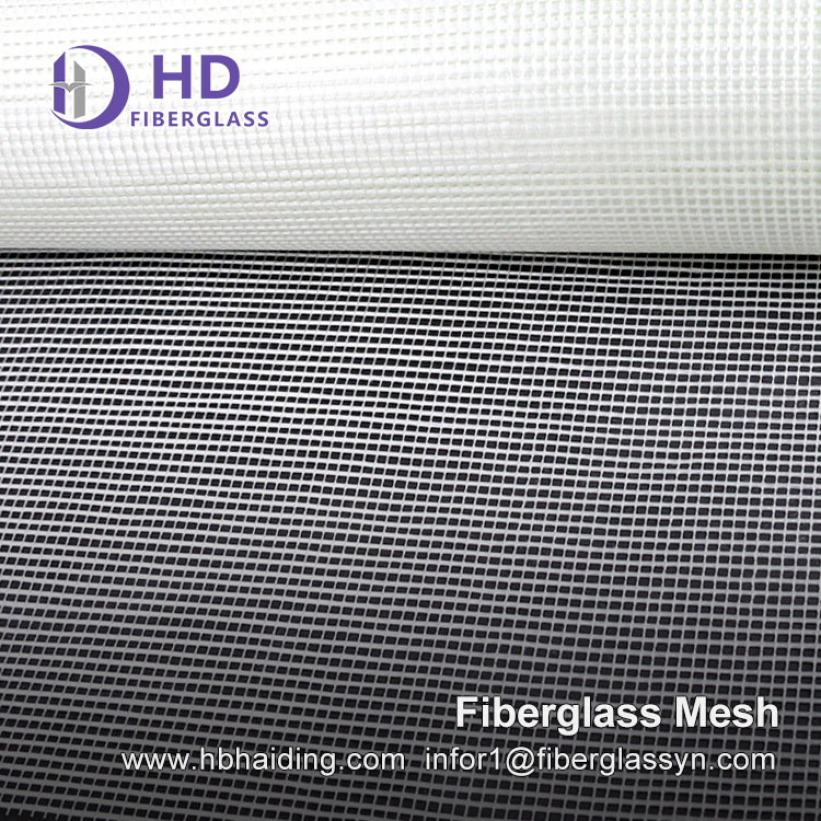  50/110/145/165gsm 5*5/4*4mm AR Fiber Glass Mesh for Building Materials 
