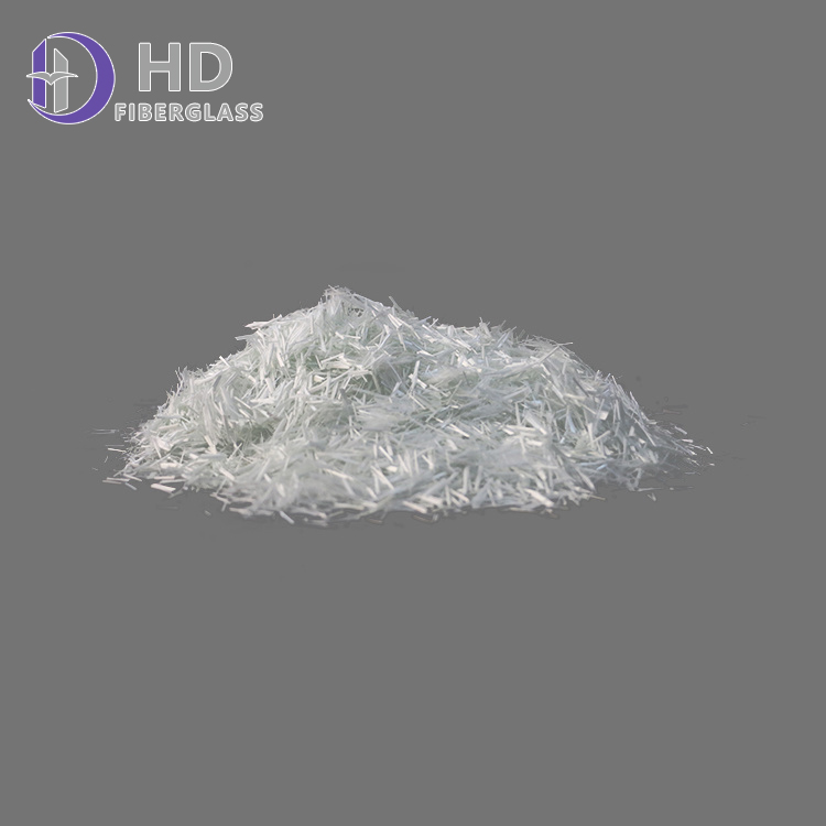 Hot Sale Best Cost Performance High Mechanical Strength Base Material for Plastic Flooring Fiberglass Chopped Strands for Concrete