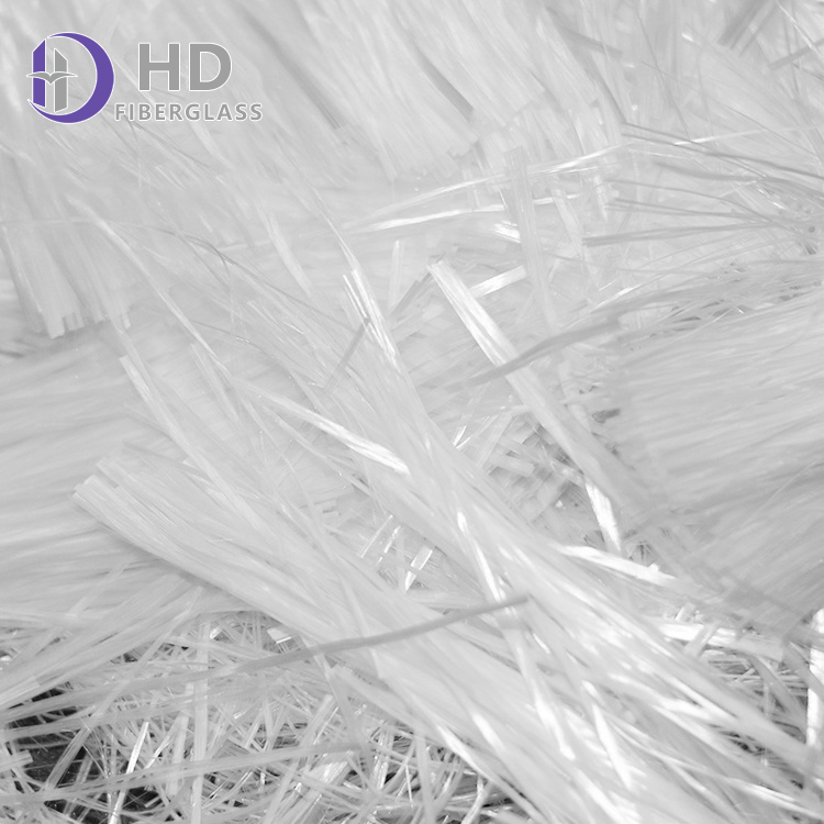Factory Price Excellent Strand Integrity Processing Property Superior Flowability Fiberglass Chopped Strands for Needle Mat