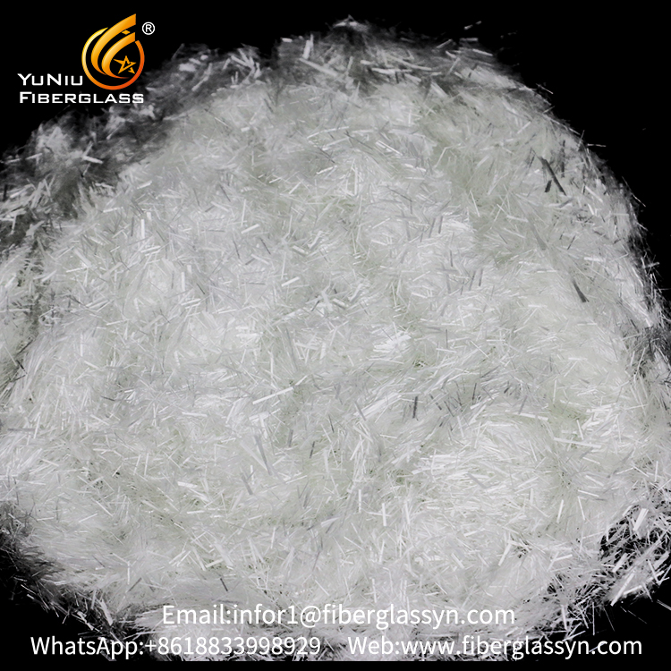 Raw materials for truck roof production fiberglass chopped strands